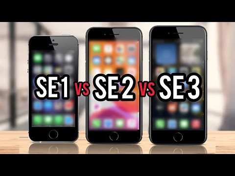 Every iPhone SE Comparison | iPhone SE 3 vs SE 2 vs SE 1