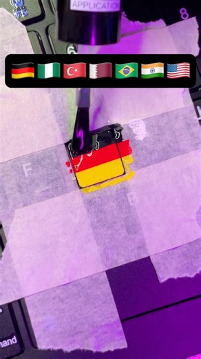Where are you from? | #flagdrawing #keyboardcustomization