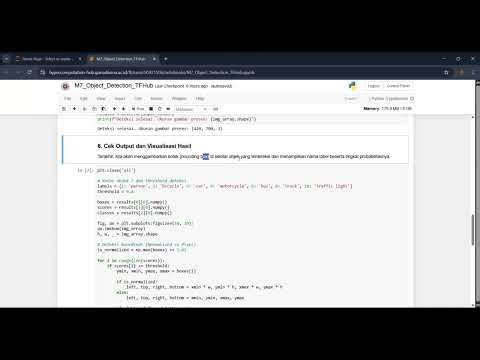 Object Detection with Tensorflow Hub (EfficientDet)