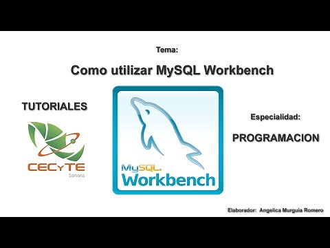 Tutorial como usar Workbench, crear diagramas, tablas, relaciones y manipular registros