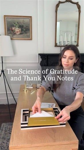 Julie Helms | The science behind thank you notes💌 There are 3 reasons that hint at why people who write thank you notes may be happier. 1. Gratitude... | Instagram