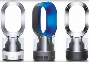Dyson Humidifier uses ultraviolet light to kill 99.9 percent of bacteria