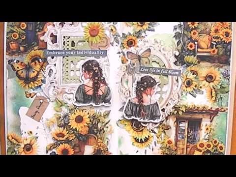 Creating 3D Frames in a Natural Collage | Relaxing ASMR (No Talking)