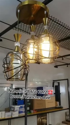 Efinition Smart on Instagram: "Numéro : 78 650 72 72 ☎️ Prix : 35.000f Luminaires #luminaires #Lustre #design"