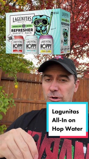 Nationwide distro coming! Thoughts on fruit vs hop emphasis on the new flavors? #hopwater #lagunitas #nonalcoholic #hops #hoppyrefresher