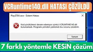 Vcruntime140.dll Error and Definitive Solution