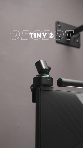 OBSBOT TINY 2! @OBSBOT Official #obsbot #obsbot_tiny2 #4kwebcam #tech #techtok