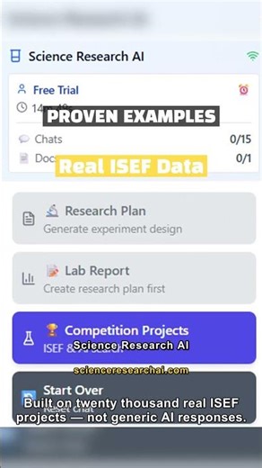 ISEF Research AI (20,000+ Projects) — School Evaluation Now Open