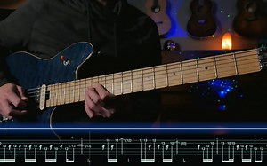 SOMETHING ABOUT US | Guitar Solo by DAFT PUNK | TAB Guitar Lesson