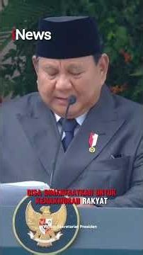 Rakyat Cuma Jadi Penonton di Negeri Kaya Raya, Prabowo: Sumber Daya Dinikmati di Luar Negeri