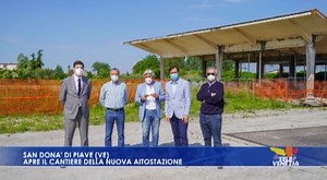 VIDEO: Aperto il cantiere del nuovo terminal dei bus Atvo - Televenezia