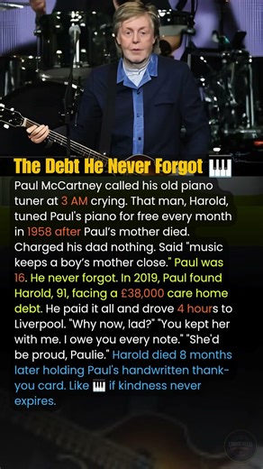 The Debt He Never Forgot 🎹