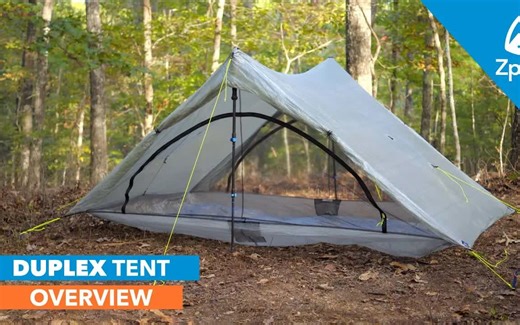 Zpacks最受欢迎的产品双人帐Duplex