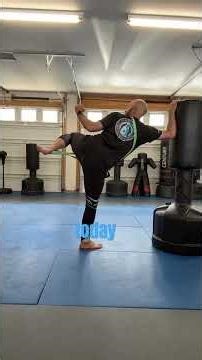 Side kick lacking power? Fix it with some resistance! #taekwando #combatsport #karate