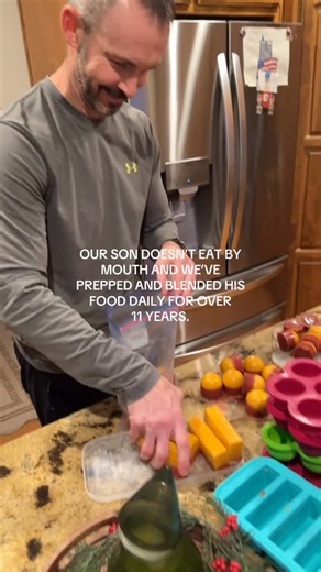 Allison Jacobsen on Instagram: "And just like that, we’re back to reality. We used to do all sorts of meats but switched to black beans which makes prep so much easier and faster! Follow our blended diet journey to learn why we do what we do and comment LINK for my list of must haves. #blendeddiet #gtube #disabilityparenting"