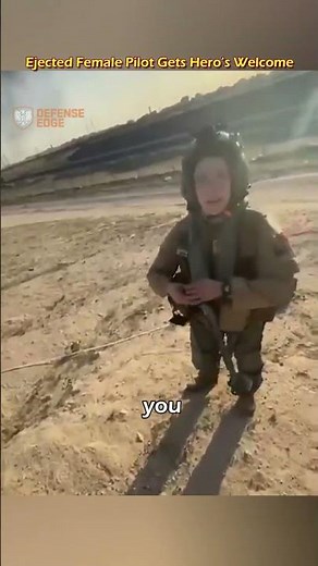 Downed U.S. Female Pilot Receives Hero’s Welcome in Kuwait!