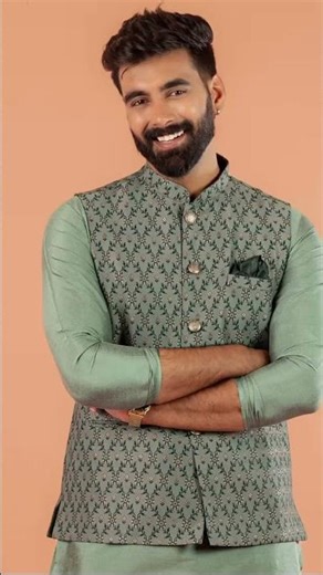 Men jacket for for kurta #wedding #trendingshorts ‪@Trendyfashiondesignwithmk‬