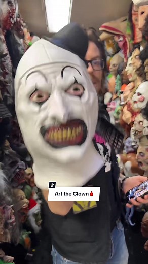 Terrifier Mask 🩸 #abracadabranyc #terrifier #mask #halloween #horror #costumeideas