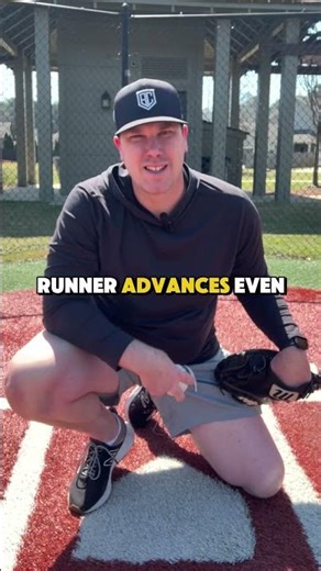 Do you actually know the difference between a wild pitch and a passed ball? #catcher #baseball #mlb