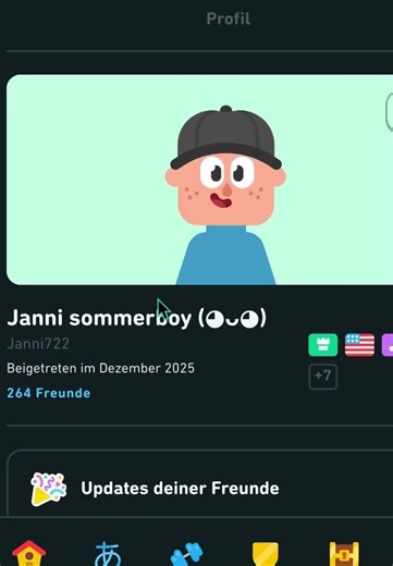 Duolingo Folgt mir mein name: ,,Janni722''