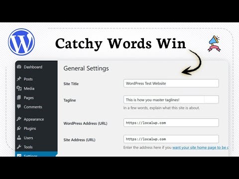 How to add a tagline in WordPress (Brand Boost)