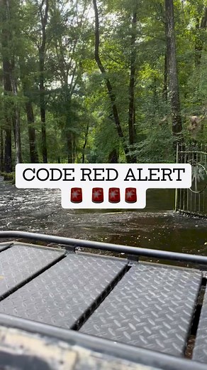 155K views · 680 reactions | Code Red Alert: Immediate Evacuation RequiredResidents along the Bamberg County Edisto River Basin are strongly urged to evacuate immediately due to severe flooding. Rising waters pose an extreme danger. Seek higher ground or designated shelters now. Do not delay—leave the area for your safety. Please be aware emergency responders may be unable to perform rescue missions. #flooding #CodeRed #FloodSafety | Bamberg County Government | Facebook