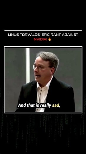 LINUS TORVALDS' EPIC RANT AGAINST NVIDIA! 🔥