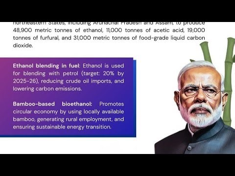 Bioethanol from Bamboo:India's initiative to reduce fuel imports #viralvideo #NationalBambooMission