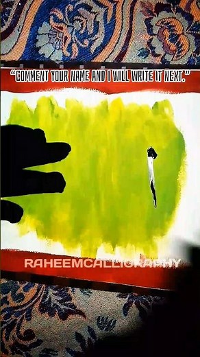 ‎“Writing Your Names in Arabic Calligraphy"💖