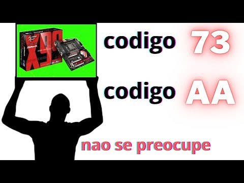 placa mae x99 codigo erro 73