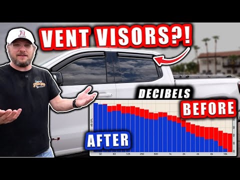 The Most Ridiculous Vent Visor Test on YouTube!