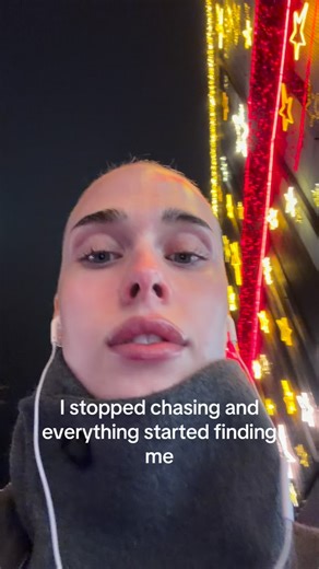 Emma on Instagram: "I stopped chasing and everything started finding me. Not because I became colder, but because I became clearer. Clear about my boundaries, my standards, and what I no longer accept. I learned that the moment you stop running after validation, attention, and people who are unsure, you create space for what’s meant to stay. This season isn’t about forcing outcomes or proving my worth. It’s about alignment, self respect, and trusting that what belongs in my life won’t require me