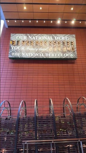 15 seconds of the national debt clock