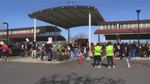 First Natomas teacher strike begins while schools remain open