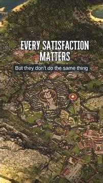 Memoriapolis City Builder - #3 Satisfactions