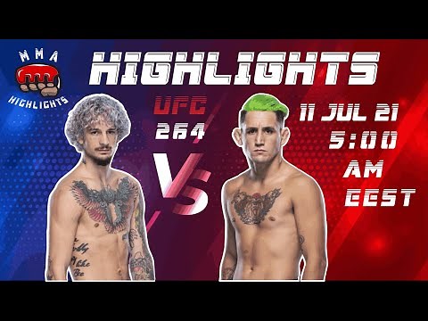 Sean O'malley vs Kris Moutinho | UFC 264 | "Moving forward like a Green Hair Zombie"