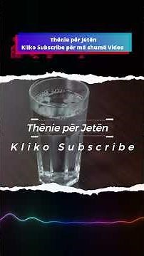 Pini ujë çdo mëngjes esell dhe do befaoheni me ate qe ju ndodh