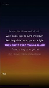 Beyonce - Hallo Lyrics #Shorts #beyonce