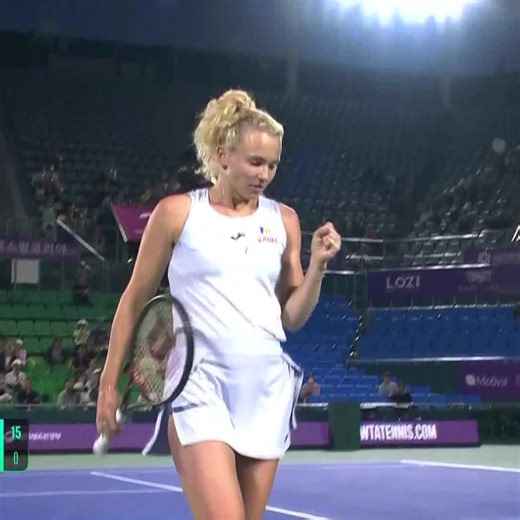432K views · 5.1K reactions | THAT IS SENSATIONAL  Siniakova Katerina wins an epic rally and takes an early lead over Kasatkina  #KoreaOpen | WTA | Facebook