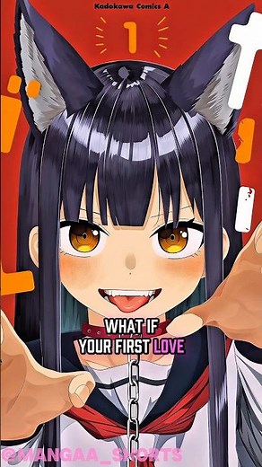 His Childhood friend is a wolf? 🐺💖 #mangaa_shorts