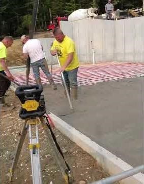 Large concrete house pour #shorts