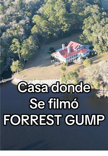 Para los que querían saber cómo luce la casa actualmente, después de más de 30 años a qué se filmó #forrestgump #casa #film #carolinadelsur