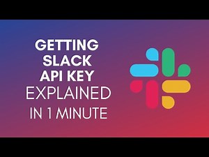 How To Get Slack API Key (2025)