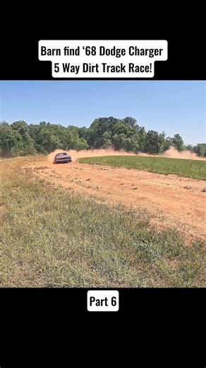 5.8K views · 153 reactions | Barn find '68 dodge charger 5 way dirt track race! part6 | Finnegan's Garage | Facebook