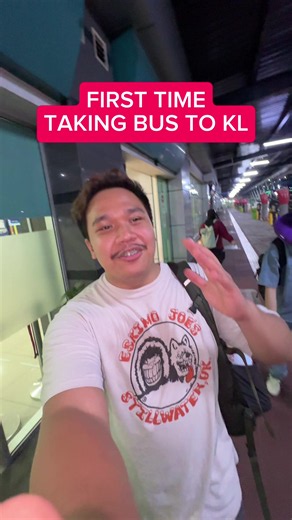 Taking a bus to KL for the first time