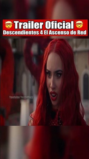 😱 TRÁILER OFICIAL de DESCENDIENTES 4 EL ASCENSO DE RED