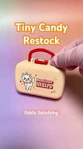 Snackle Mini Box | Tiny Candy Restock ASMR 🍬Phonk beat 🎧relaxing sweet sounds! #shorts