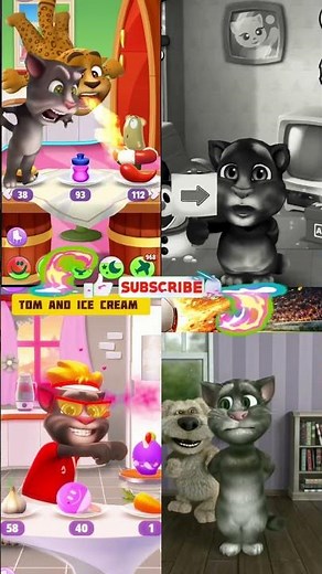 Talking tom cat funny video
