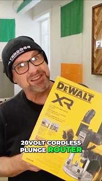 DeWALT 20V Router Collet Design That's Actually Genius #tools #woodworking