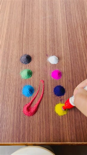 Simple Multicolour Rangoli Using Fork | Trending Rangoli 2026